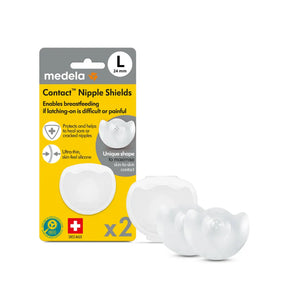 Medela Protetor Mamilo Silicone Contact L 2un