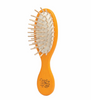Escova Oval de Viagem Laranja com Pinos Curtos 15,5cm x 4,7cm