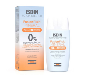Protetor Solar Rosto Fusion Fluid Mineral SPF50