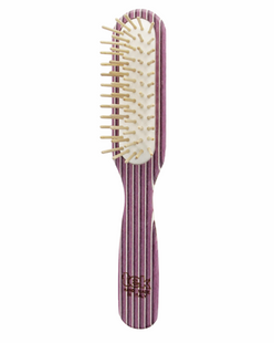 Escova Retangular Grande 22cm x 4cm - Rosa